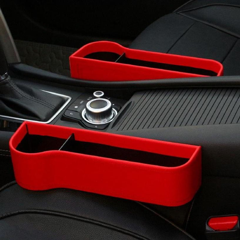 Lusso Gear 2-in-1 Autositz-Lücken-Organizer, universelle Passform,  verstellbare Aufbewahrungstaschen, 2 Sets Autositz-Fugendüse,  Aufbewahrungsbox für Autositz, Schlüssel, Fernbedienung: : Auto &  Motorrad