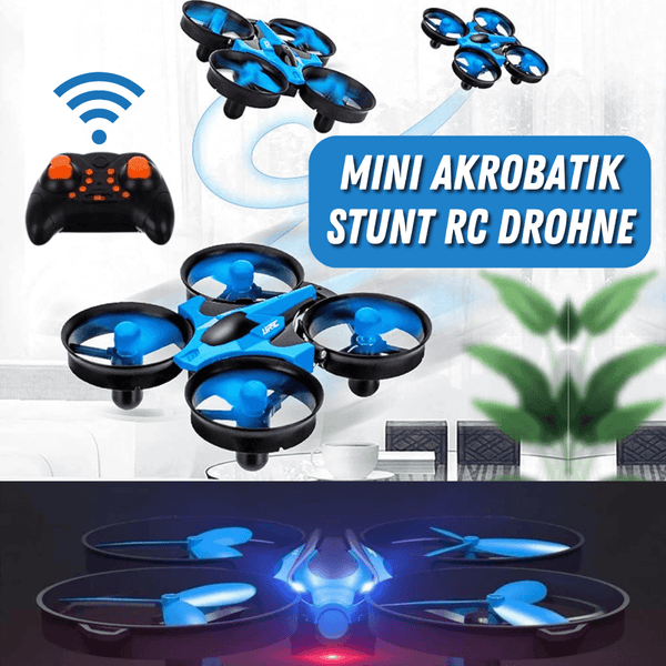 SonicBoom® - Mini 6-Achsen Stunt Drohne mit LED - Waagemann