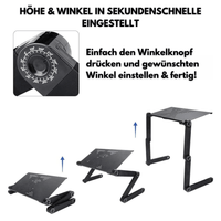 StandingDeskPro - 360° Verstellbarer Ergonomischer Stehtisch - Waagemann