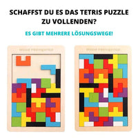 TETRIS Puzzle Spiel aus Holz - Waagemann