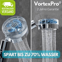 VortexPro® – Wasserspar Turbodruck Duschkopf - Waagemann