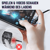 WAAGEMANN BOLT™️ 540° - 3 IN 1 Magnetisches Unzerstörbares Ladekabel - Waagemann