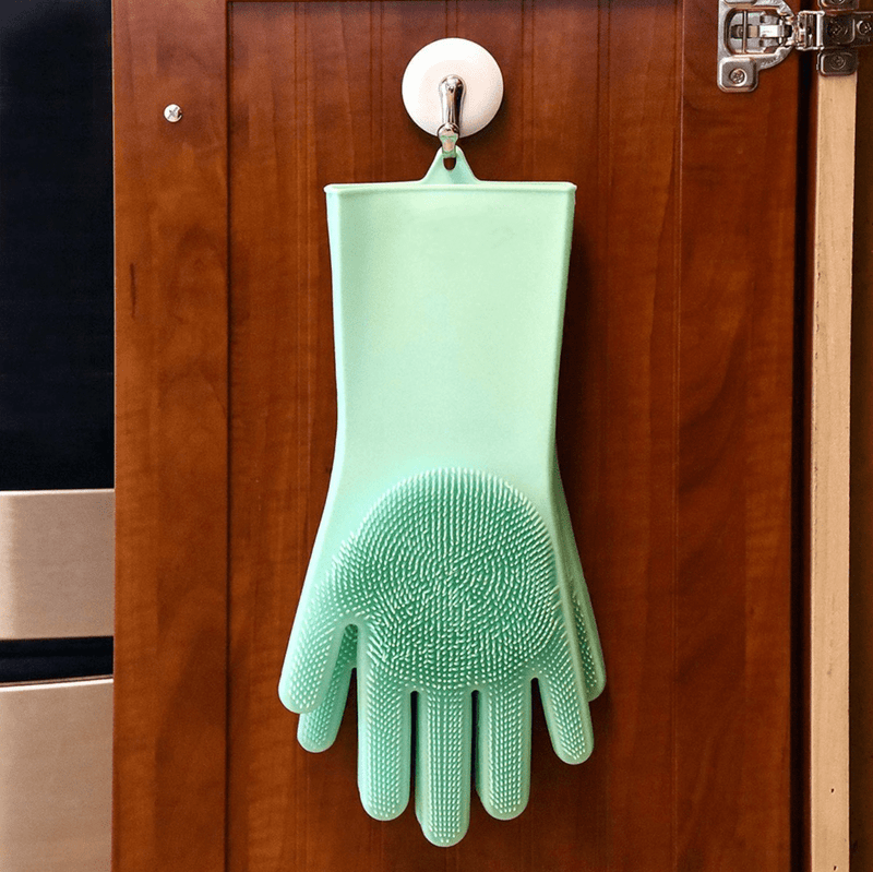 reinigungs handschuhe Waagemann HYPER Borsten Reinigungs-Handschuhe