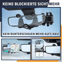 WAAGEMANN Rotierbare & Ausziehbare KFZ Handyhalterung - Waagemann