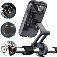 Wasserdichte Premium Handyhalterung für Fahrrad & Roller - Waagemann