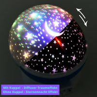 Zauberhafte 360° Sternennacht-Projektorlampe - Waagemann