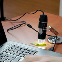 ZoomScope - USB Digitalmikroskop mit 1000x Vergrößerung in HD - Waagemann